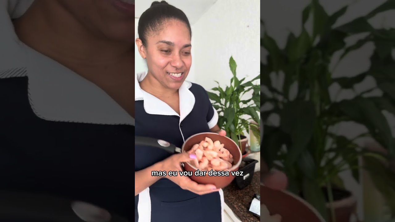 A patroa queria meus camarões