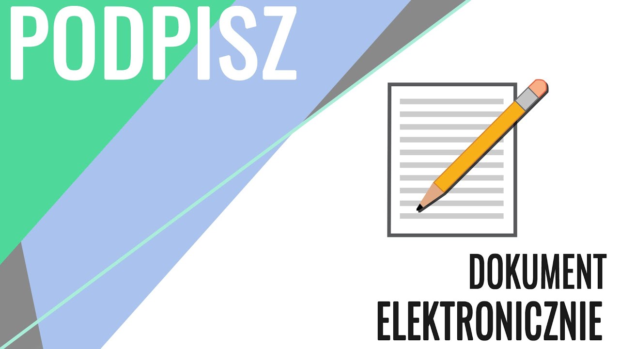 JAK PODPISAĆ DOKUMENT ELEKTRONICZNIE? - PROFILEM ZAUFANYM LUB BANKWOŚCIĄ ELEKTRONICZNĄ