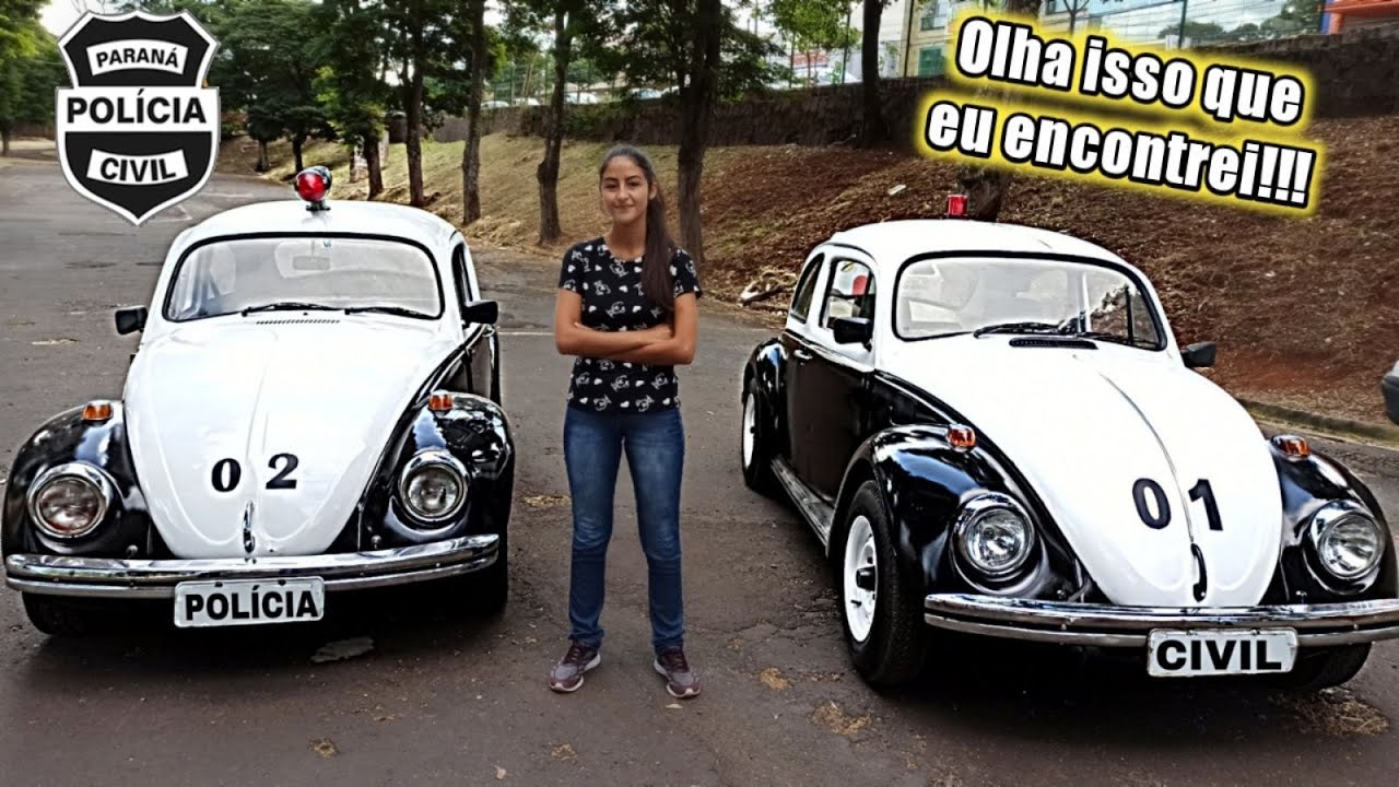FUSCAS DA POLICIA CIVIL - *Eu nunca tinha visto um desse!!!*