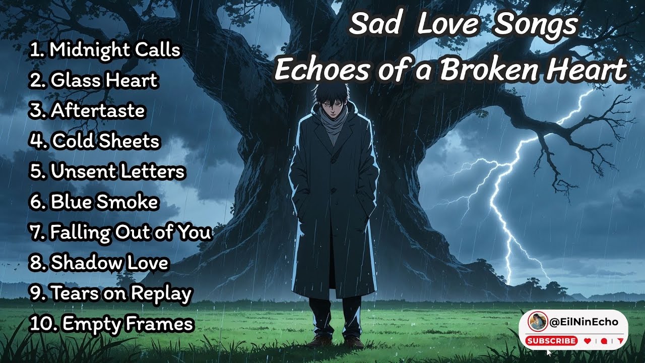 Sad Love Songs | Vol.1 Male Vocal – Sad & Brokenhearted | Echoes of a Broken Heart