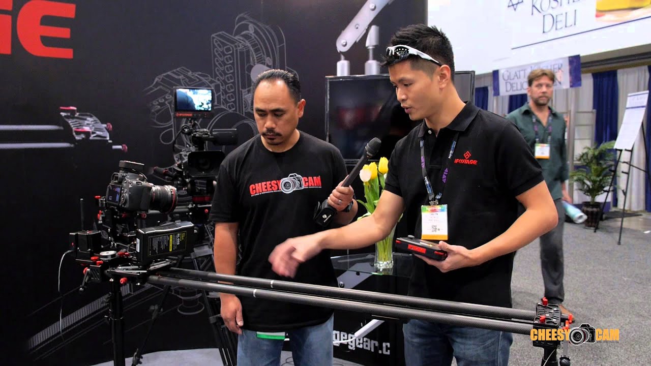 NAB2014: iFootage Mototrized Pan Tilt Programmable Head for Shark Video Slider