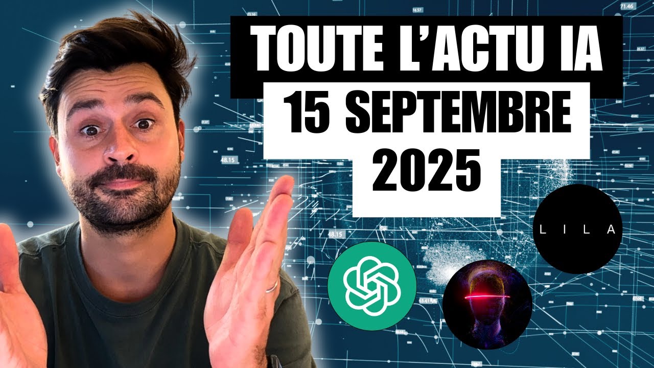 ACTU IA : Parler aux morts, Cybers&eacute;curit&eacute;, R&eacute;volution Sant&eacute; | Flash IA du 15/09/2025