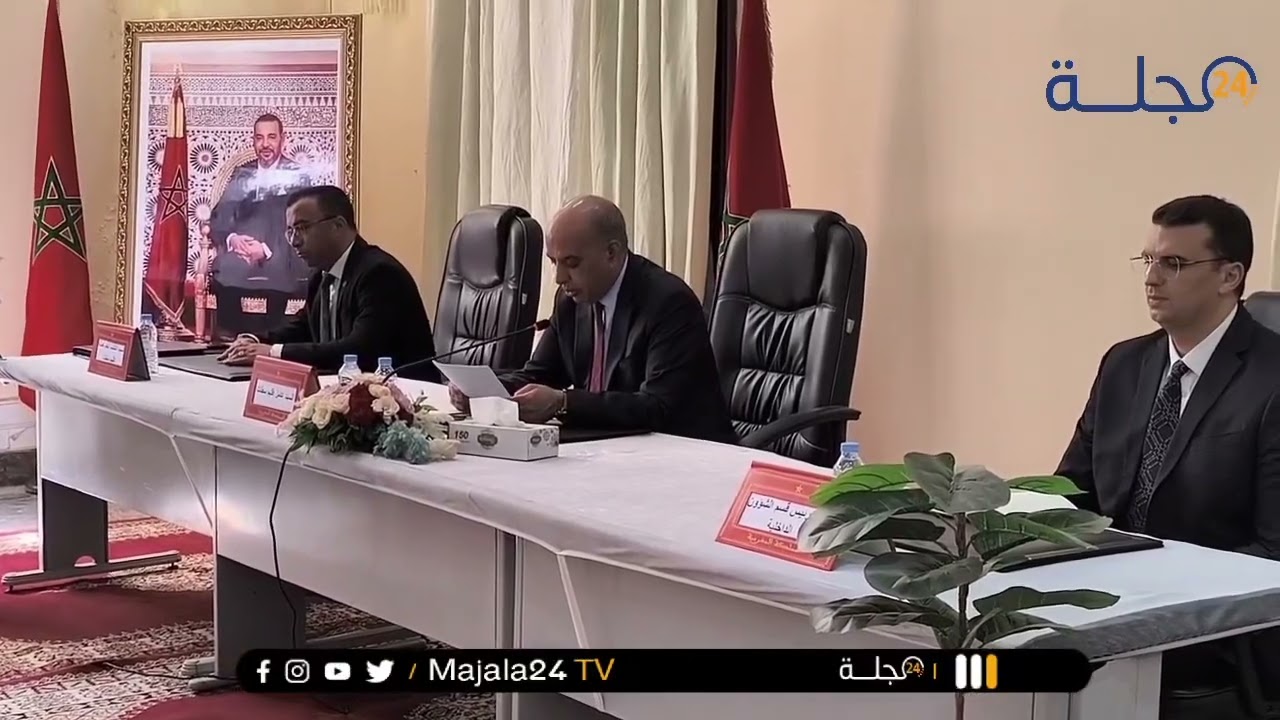 سطات: تنصيب الكاتب العام و رئيس قسم الشؤون الداخليه تحت اشراف عامل الإقليم محمد على حبوها