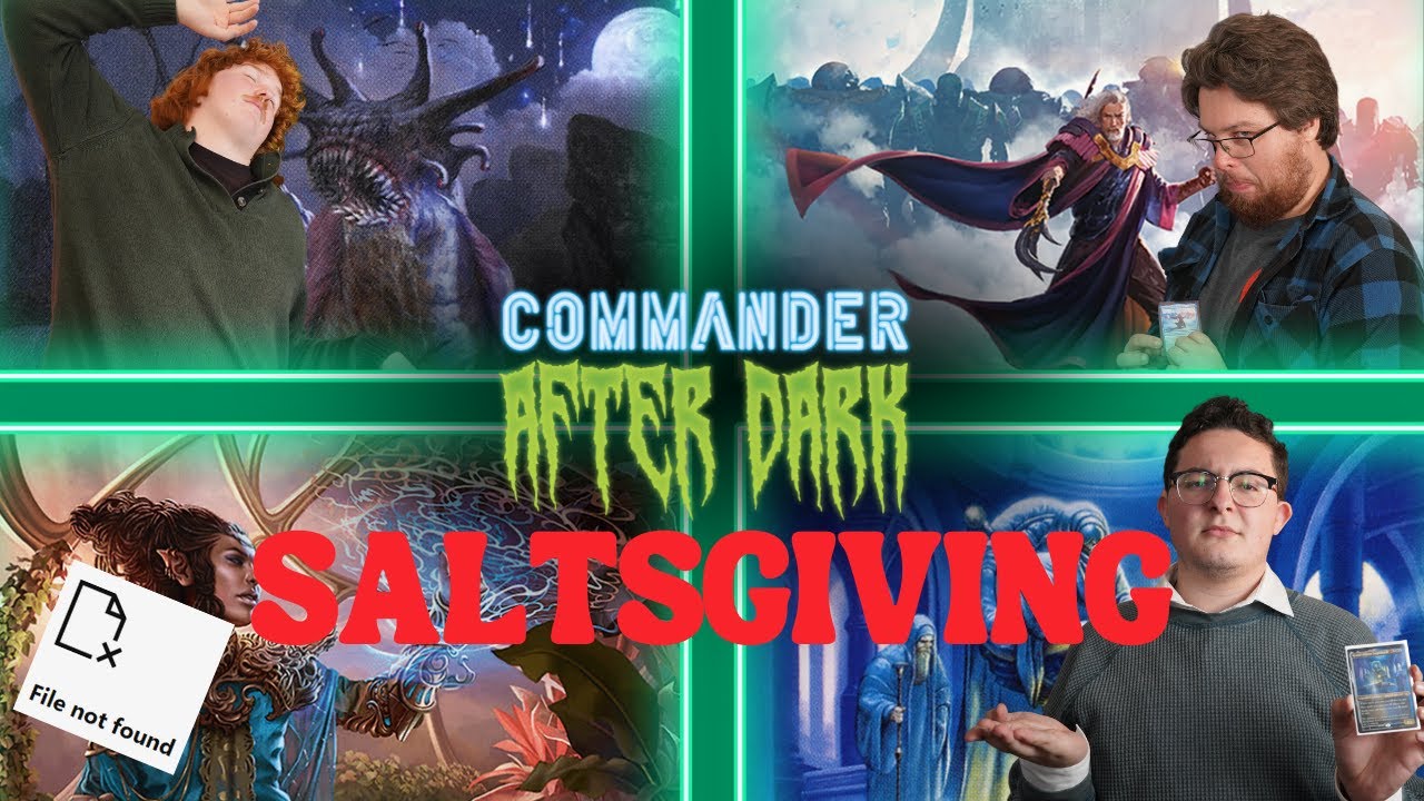 Happy Saltsgiving - Drunk Commander #4 | Urza v Toxrill v Grand Arbiter v Rashmi