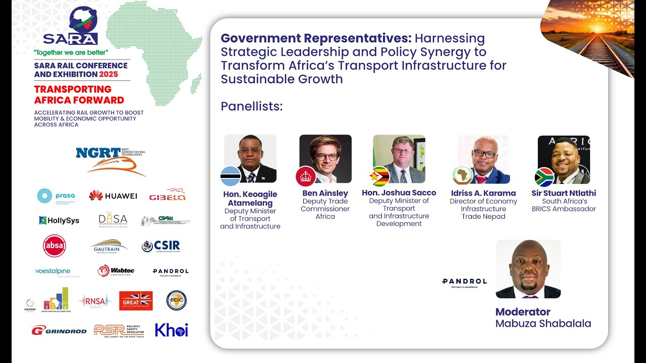 2025 SARA RAIL CONFERENCE - PANEL DISCUSSION : HARNESSING  STRATEGIC LEADERSHIP