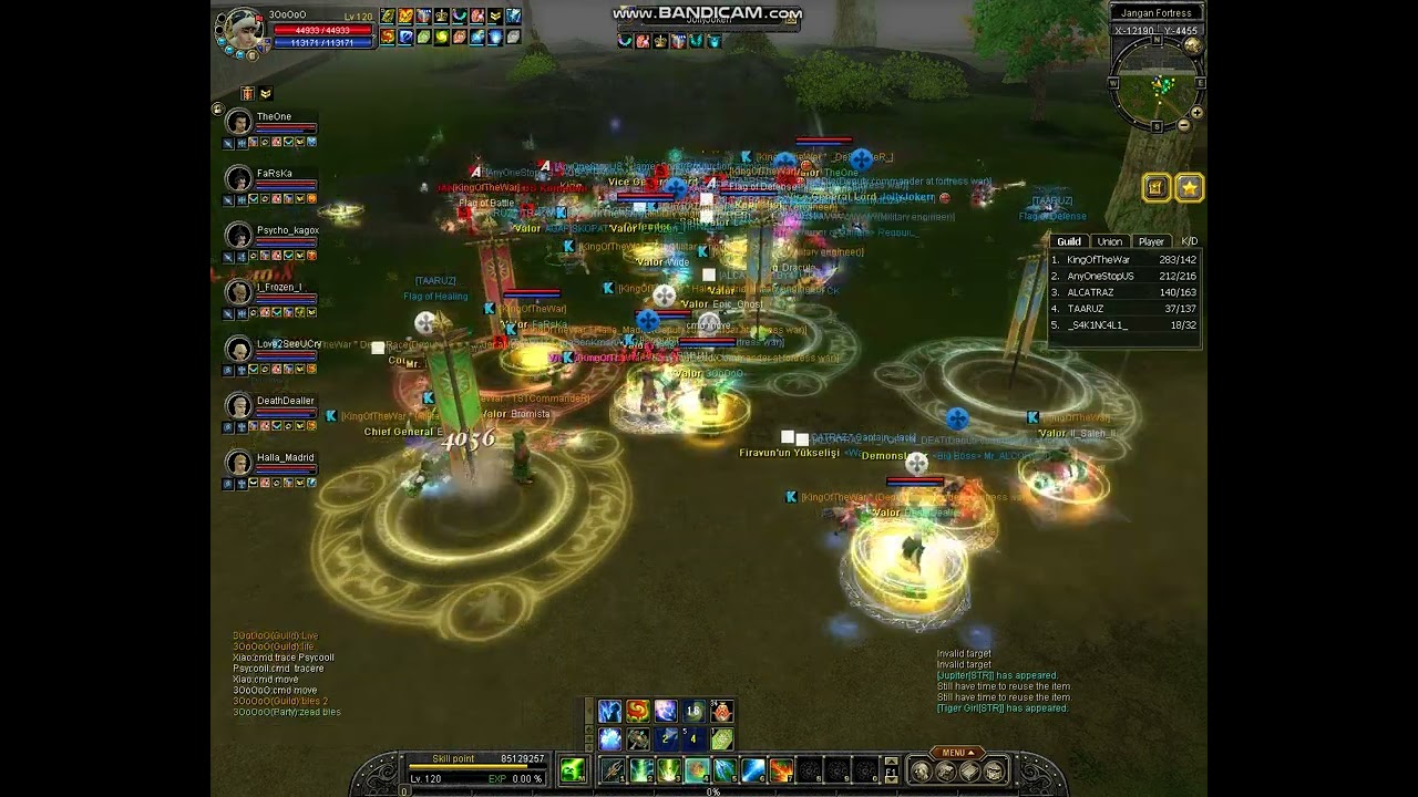 Fortres War in Valor Online (KingOfTheWar) Vs ALCATRAZ And AnyOneStopUS and TAARUZ and _S4K1NC4L1_