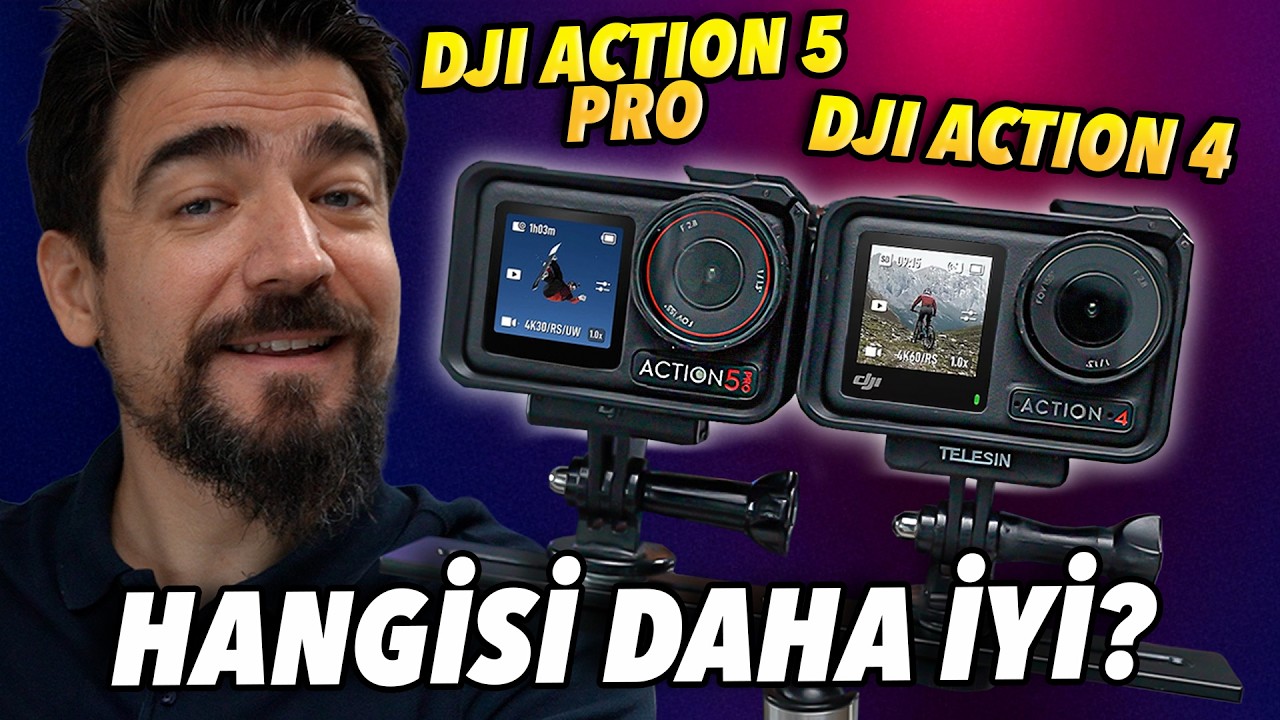 EN İYİ AKSİYON KAMERASI? DJI Action 5 Pro VS Action 4