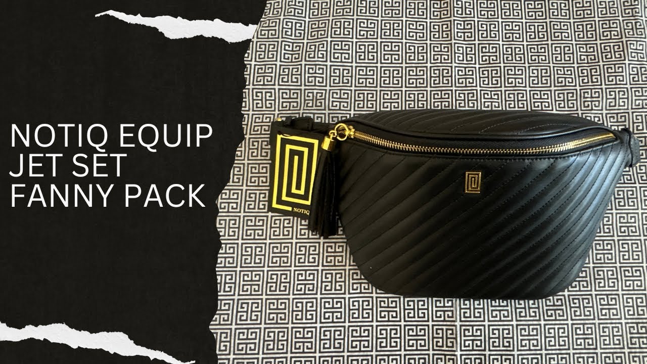 Notiq EQUIP Jet Set Fanny Pack @NOTIQBrand