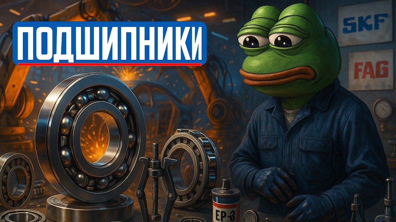 Что внутри подшипника? Узнай за 5 минут!
