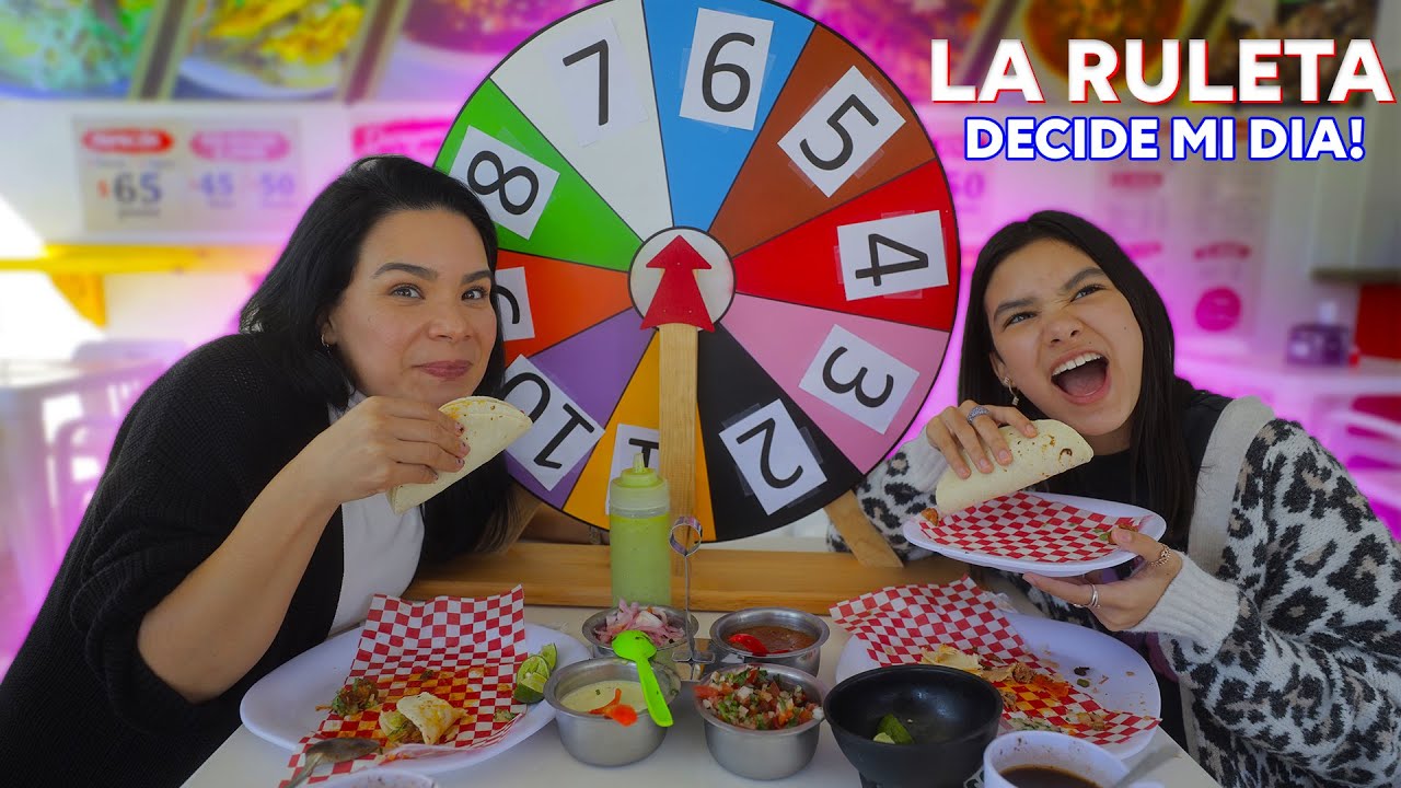 LA RULETA DECIDE NUESTRO DIA (ESTO ESTUVO BUENO) | AnaNana TOYS