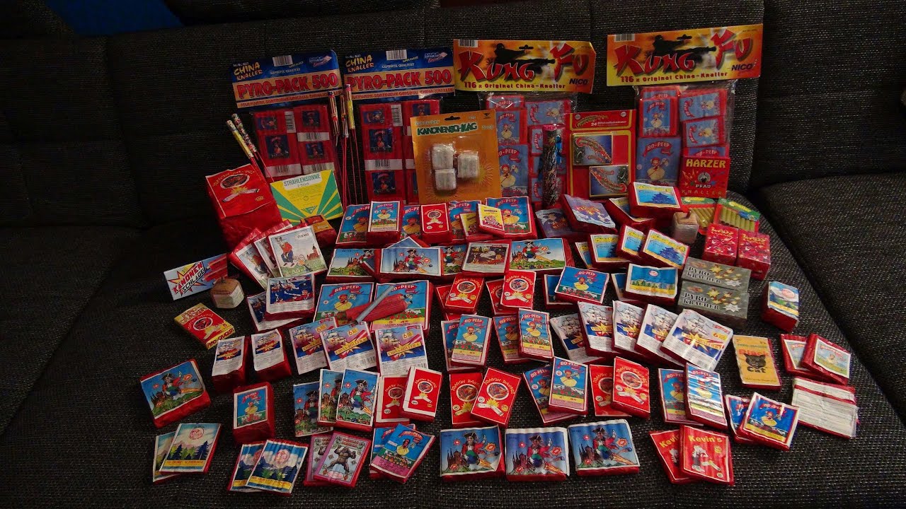 Unboxing - Silvester Feuerwerks Raritäten Bestellung