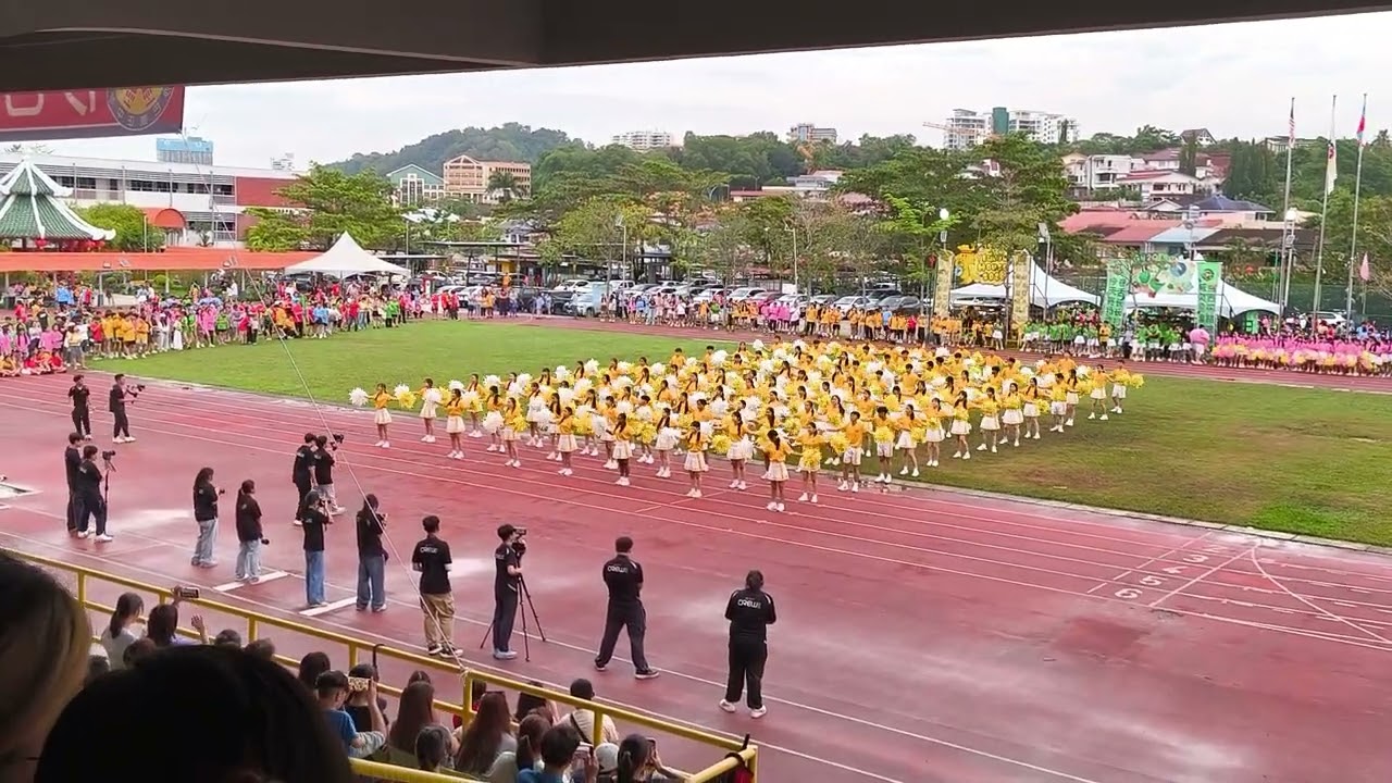 Yellow House STTSS 2026 53rd SportsMeet Cheerleading Competition 黄队 沙巴崇正中学 53届运动会 啦啦队表演 