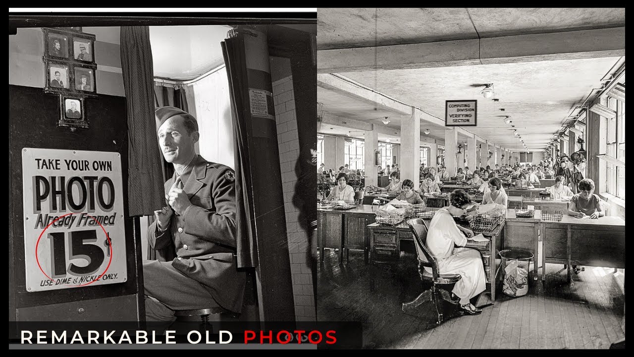 Vintage Historical Images That Capture Forgotten Human Moments