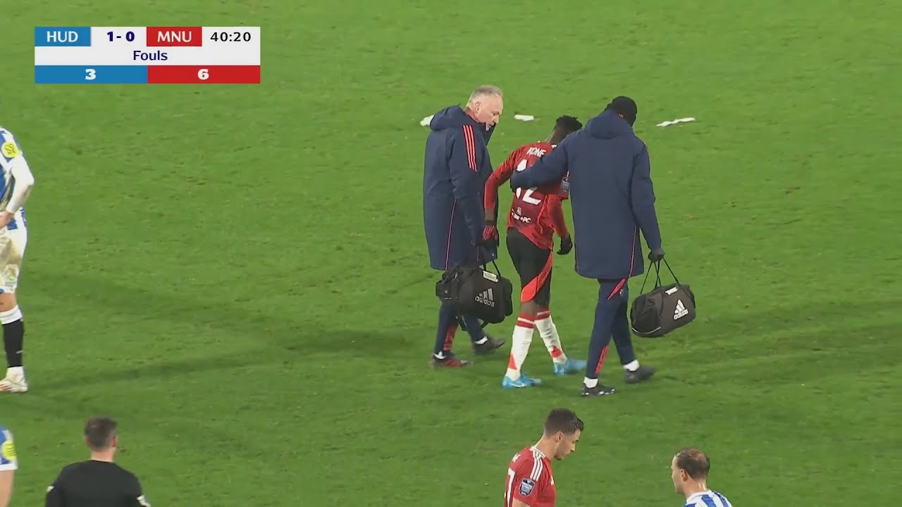 Sekou Kone vs Huddersfield Town | Came off INJURED!