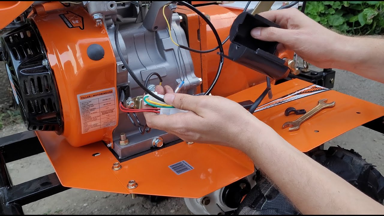 Motocultor / motosapa profesionala RURIS 751KS 8.5 CP. Unboxing / Montaj / Asamblare Partea 4