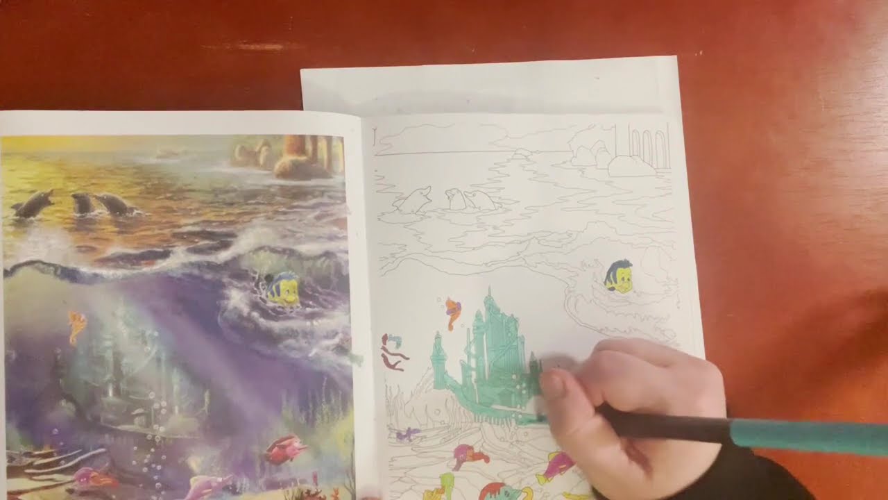 The Little Mermaid - Disney Dreams Collection - Thomas Kinkade