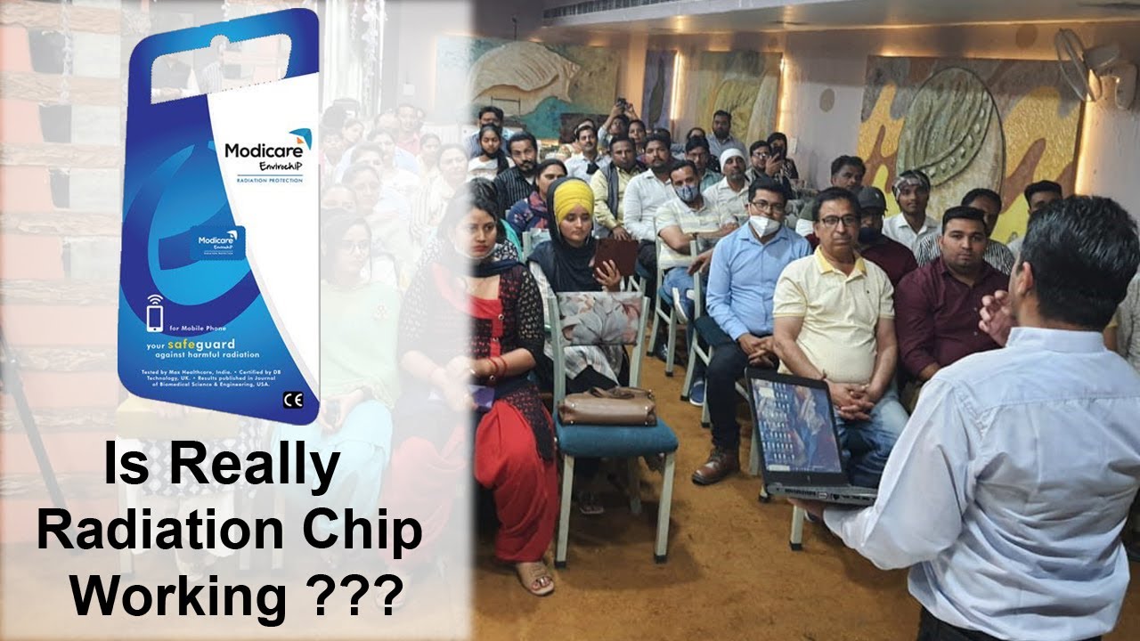 Radiation Protection Envirochip || Modicare || Live Demo