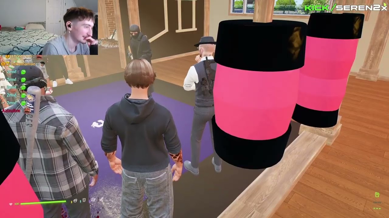 Esb Max Gets Blooded Into Cg During a Gang Meeting | Prodigy Rp 2.8