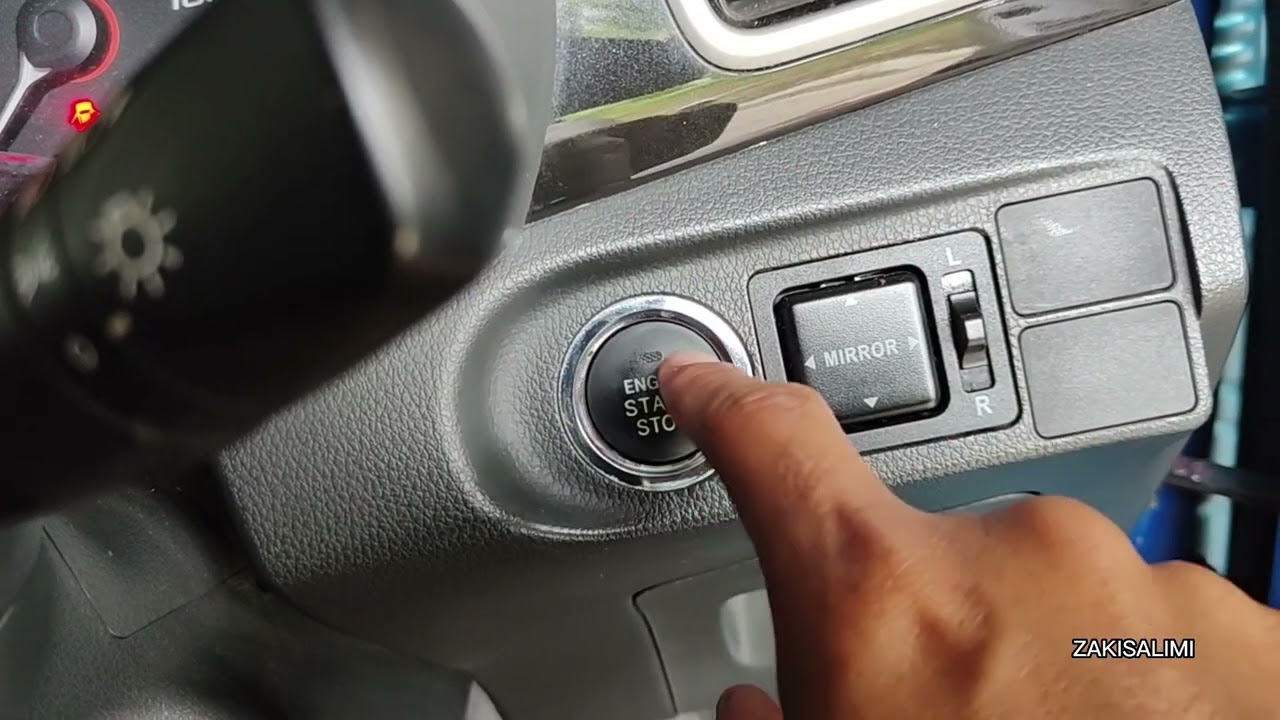 PERODUA BEZZA LAMPU IMMOBILIZER MENYALA
