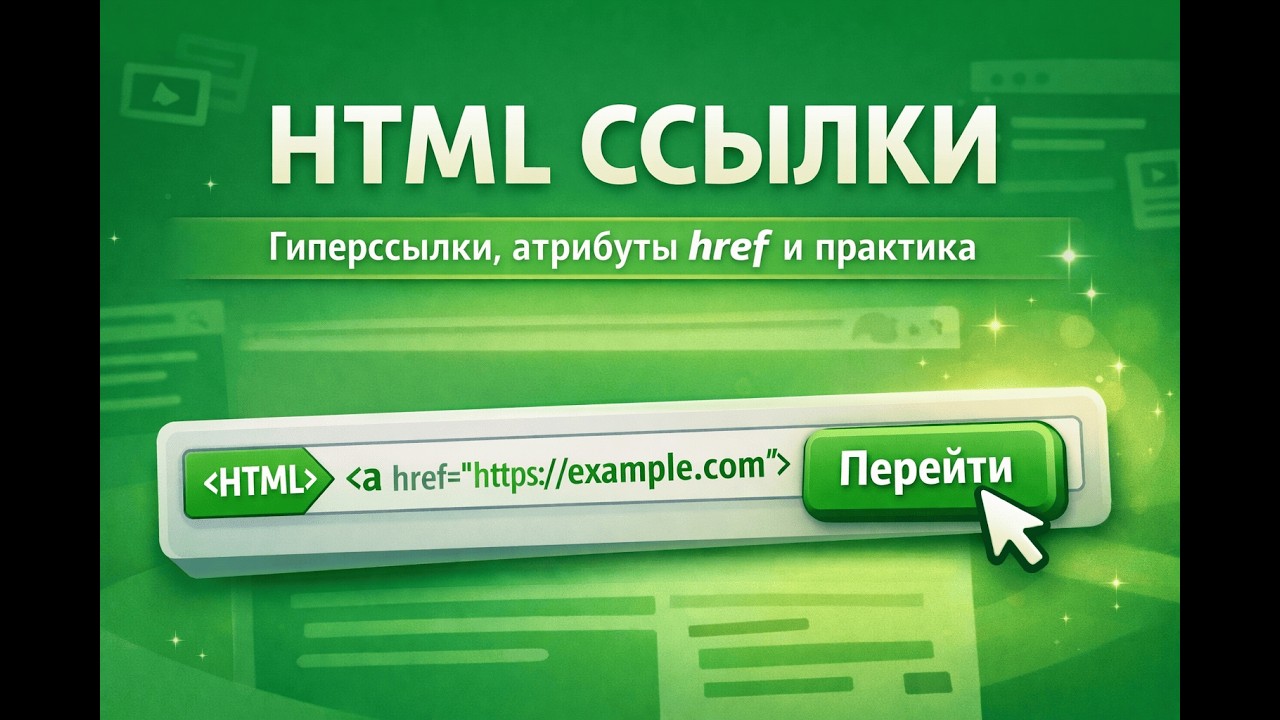 HTML ссылки — как работает тег a, href, пути и атрибуты