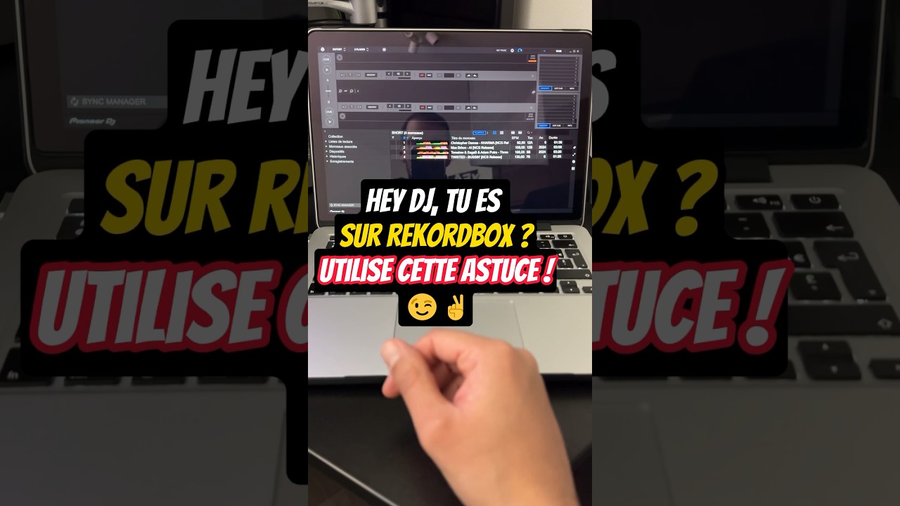 DJ, utilise CETTE ASTUCE sur REKORDBOX ! 🔥 #djtips #djtricks #rekordbox #pioneer #dj #matching