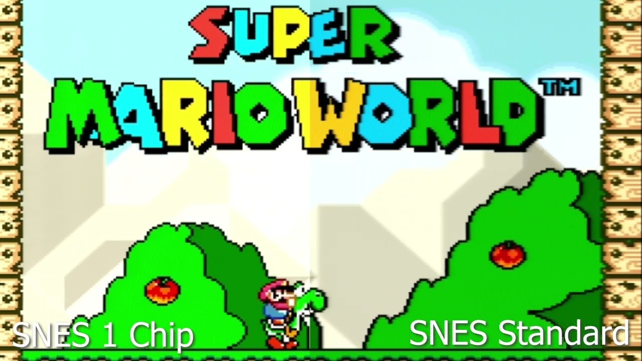 🕹️ Hardware 🕹️ The SUPER NINTENDO 1 Chip 🔸 The SNES ULTIME?