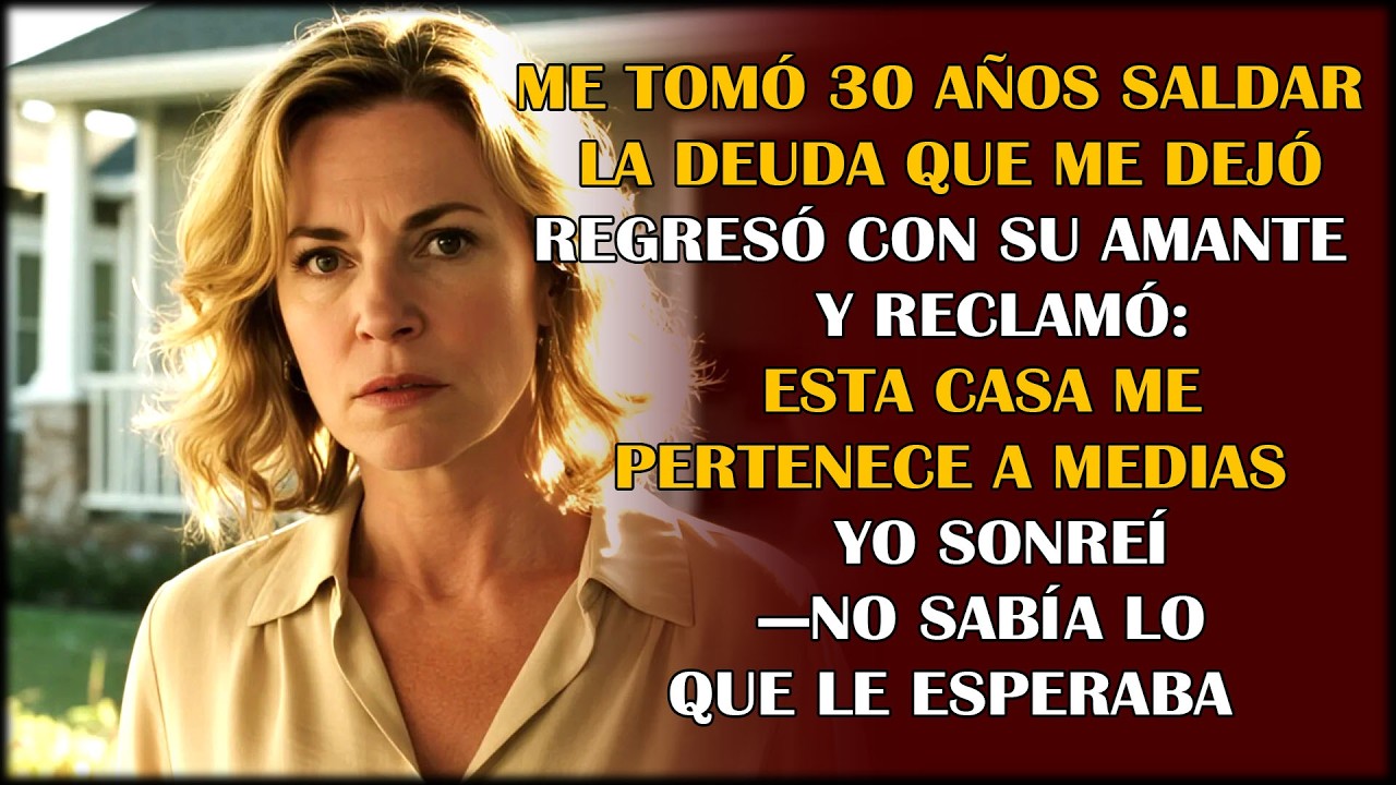 Tras pagar sus deudas 30 años volvió por mi casa — no sabía mi plan