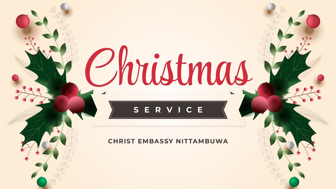 2025 December 25th | Christmas Service | නත්තල් දේවමෙහෙය