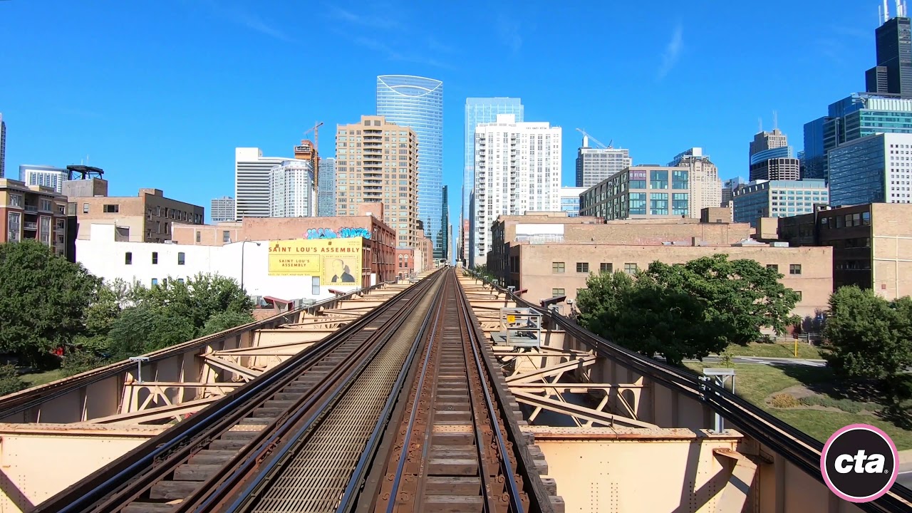 CTA's Ride the Rails: Pink Line Time-lapse (2019) v1.1