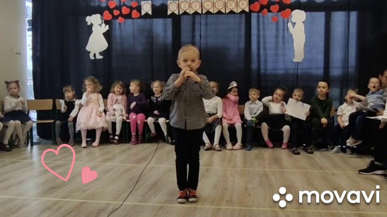 Dzień Babci i Dziadka grupa Sowy i Jeżyki Przedszkole Pasikonik Olsztyn 2021