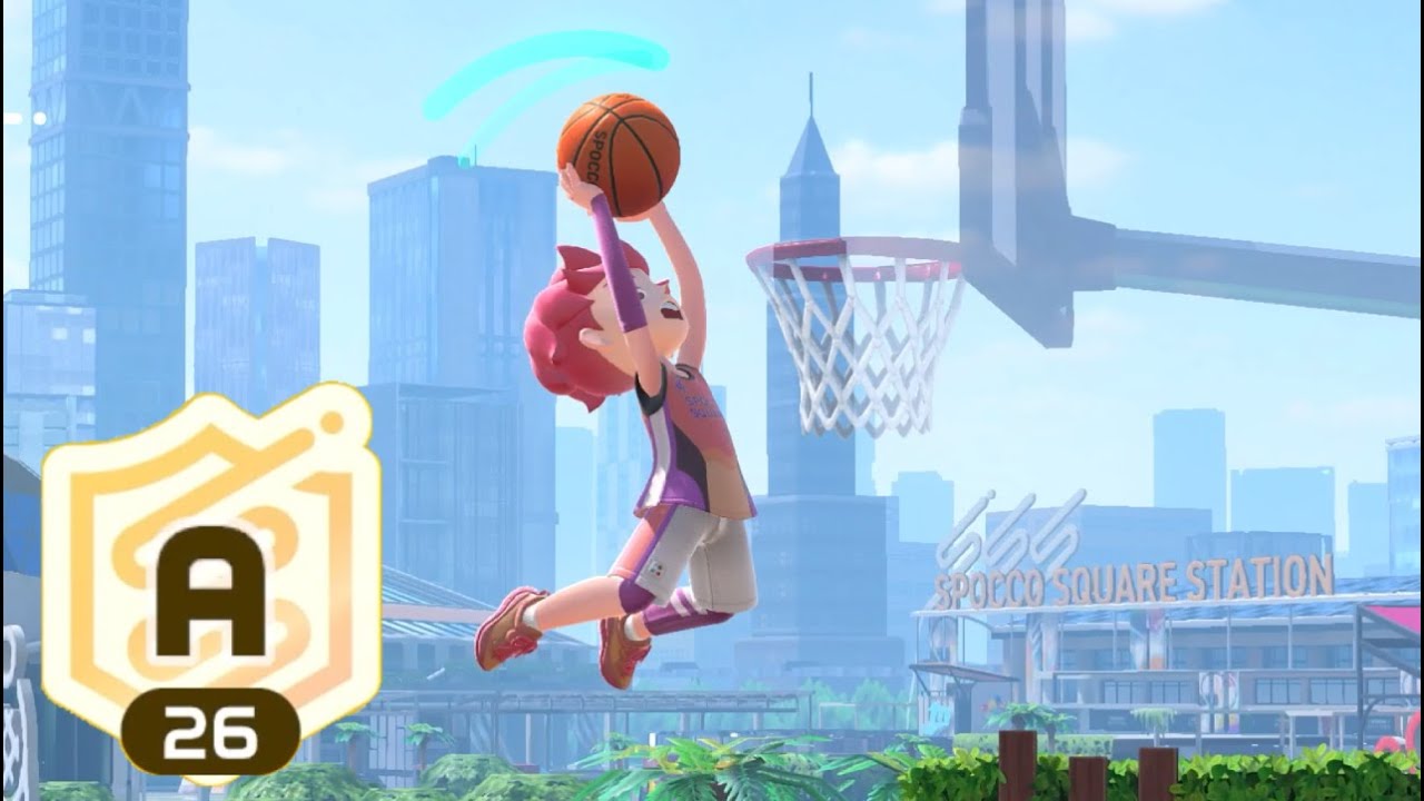 Becoming a Basketball Legend in Nintendo Switch Sports