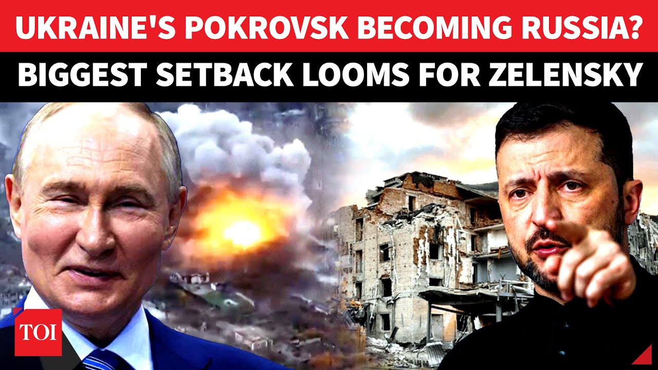 Putin Draws New Ukraine Map? Thousands Of Russian Troops ENCIRCLE Ukrainian Soldiers In Pokrovsk