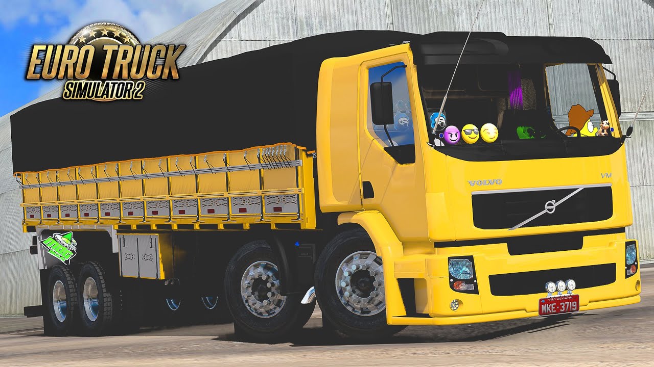 Volvo VM 270 Carregado de Soja - Euro Truck 2