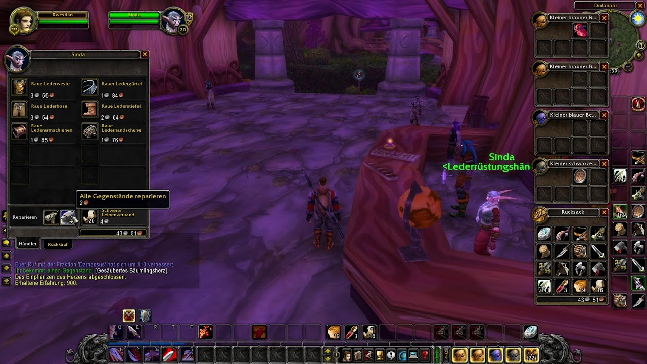 Playing WoW ( Classic )  ( GER ) + Mitternacht + Kwesting