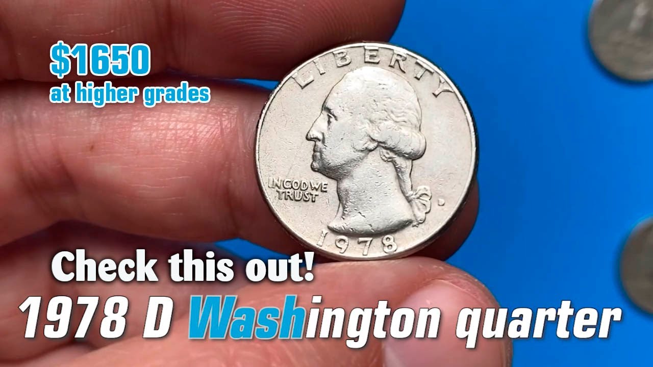1978 Washington Quarter Diagonal Die Crack Worth $6,620