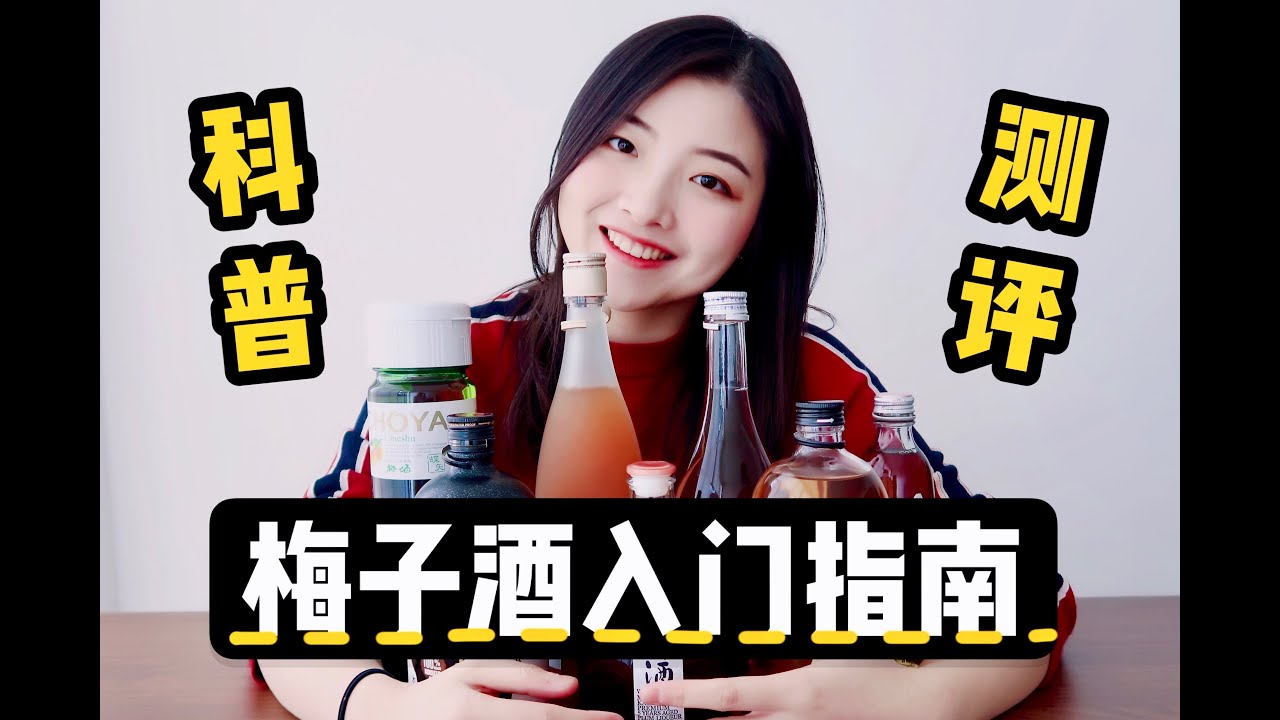 梅子酒入门科普&七瓶测评！梅子酒这么多，到底该买哪一瓶？| Umeshu 101 & Tasting | Sophia1.5
