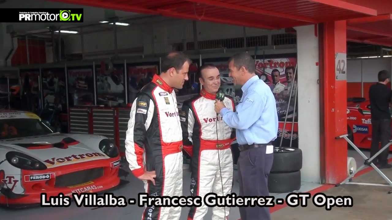 Entrevista Luis Villalba - Francesc Gutierrez - GT Open Montmelo - Ginetta G50 GT4 - PRMotor TV