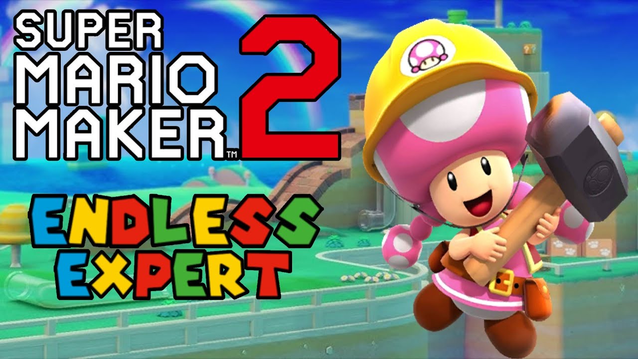 Super Mario Maker 2 Endless Expert - 43,500 Clears | 7th Worldwide ⚡ Vertical Live Stream