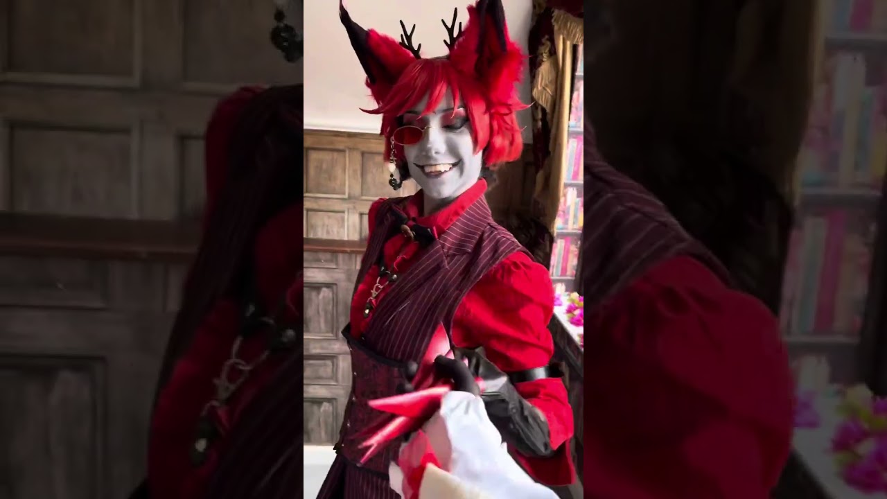 Hazbin Hotel - Shake Lucifer’s Hand In Character 🍎✨
