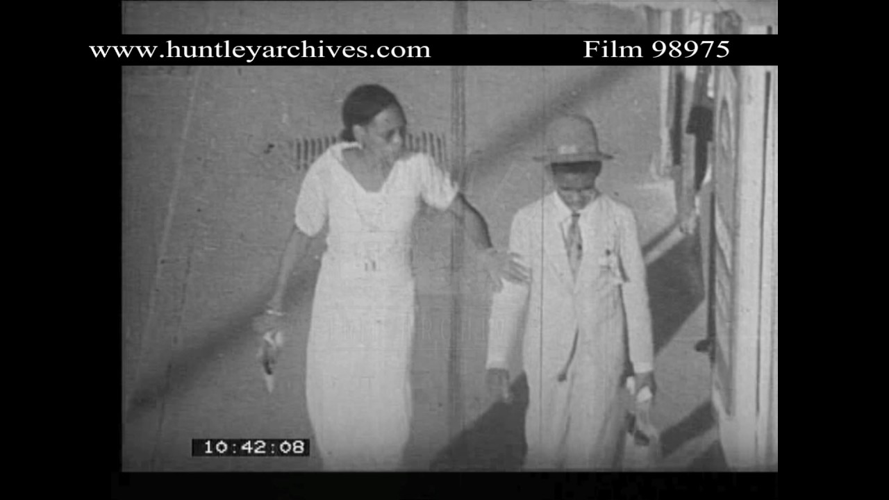 Willemstad in Curacao, Dutch West Indies, 1930's.  Archive film 98975