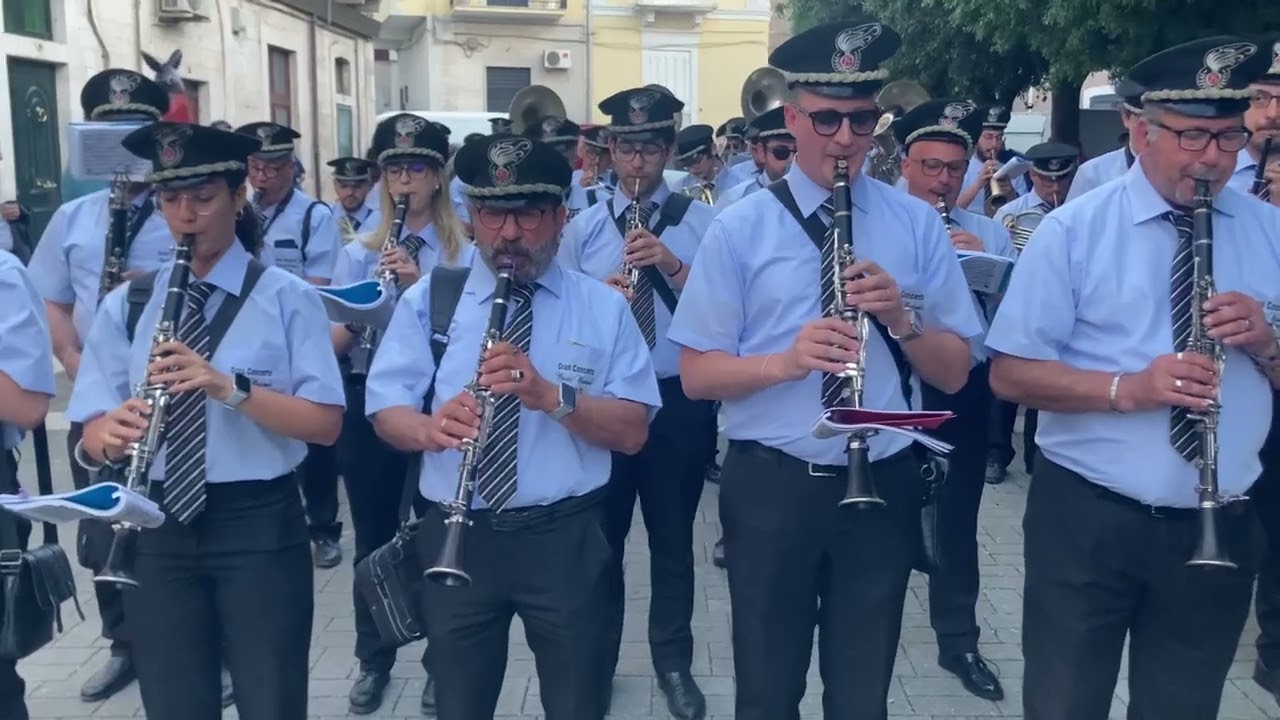 Sant’Erasmo 2025-Santeramo- Banda Città di Francavilla Fontana - Marcia sinfonica: “Vita Pugliese”