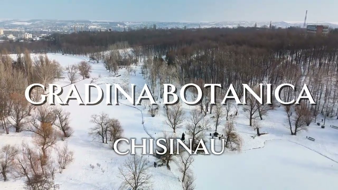 [4K] MD Gradina Botanica din Chisinau (iarna)