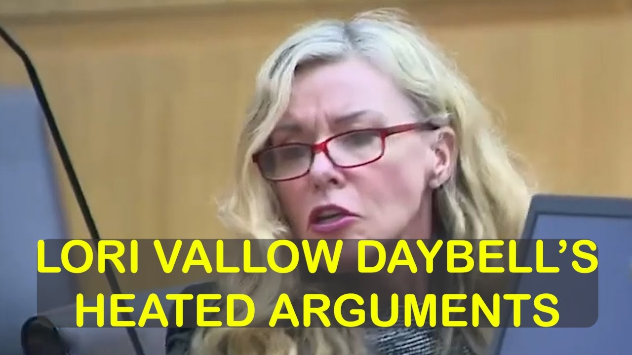 Lori Vallow Daybell's heated arguments during court