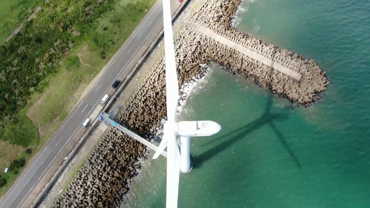 ウィンド・パワーかみす風力発電所　茨城県神栖市南浜　Mavic2ProZoom