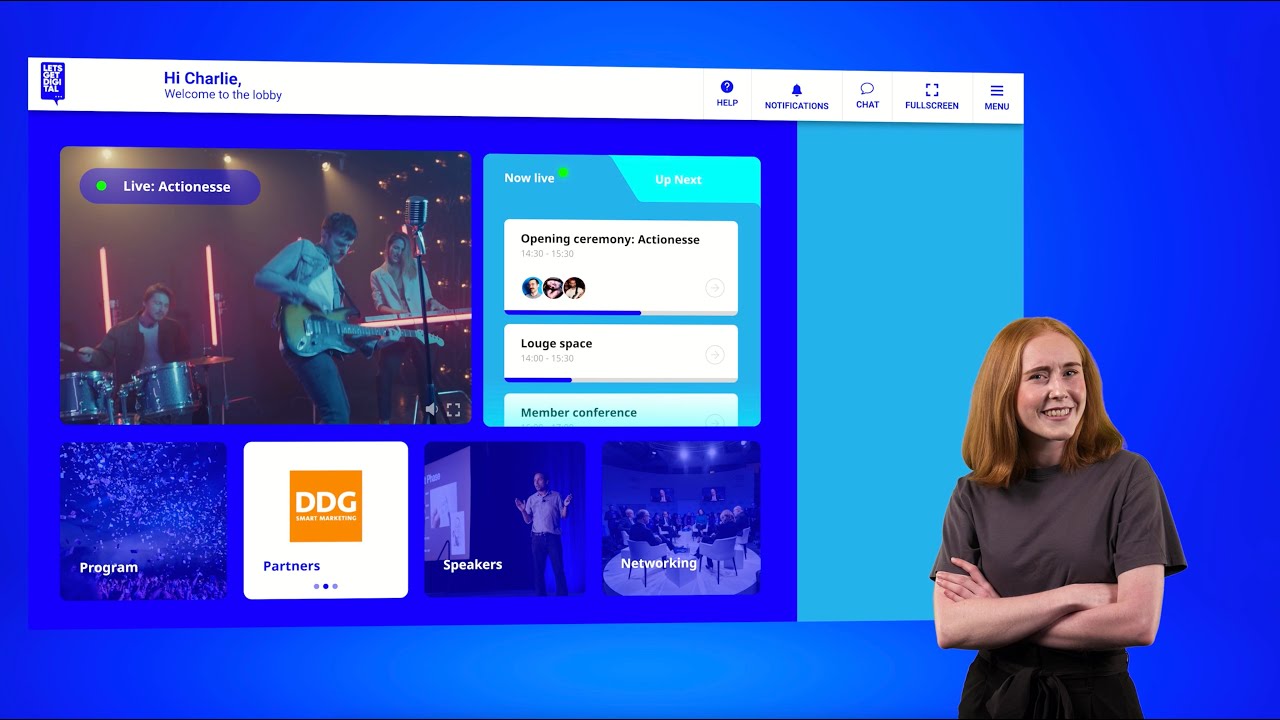 This event platform is AMAZING! Go see for yourself and... | LET'S GET DIGITAL