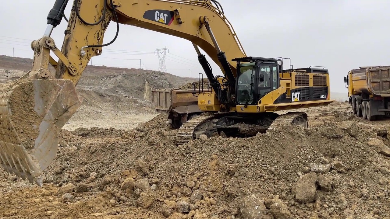 Caterpillar 385C Excavator | Powerful Overburden Loading - Sotiriadis/Labrianidis Mining