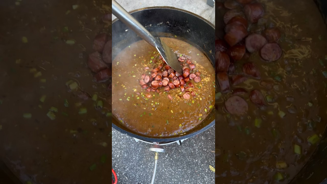 10 Gallons of Chicken & Sausage Gumbo