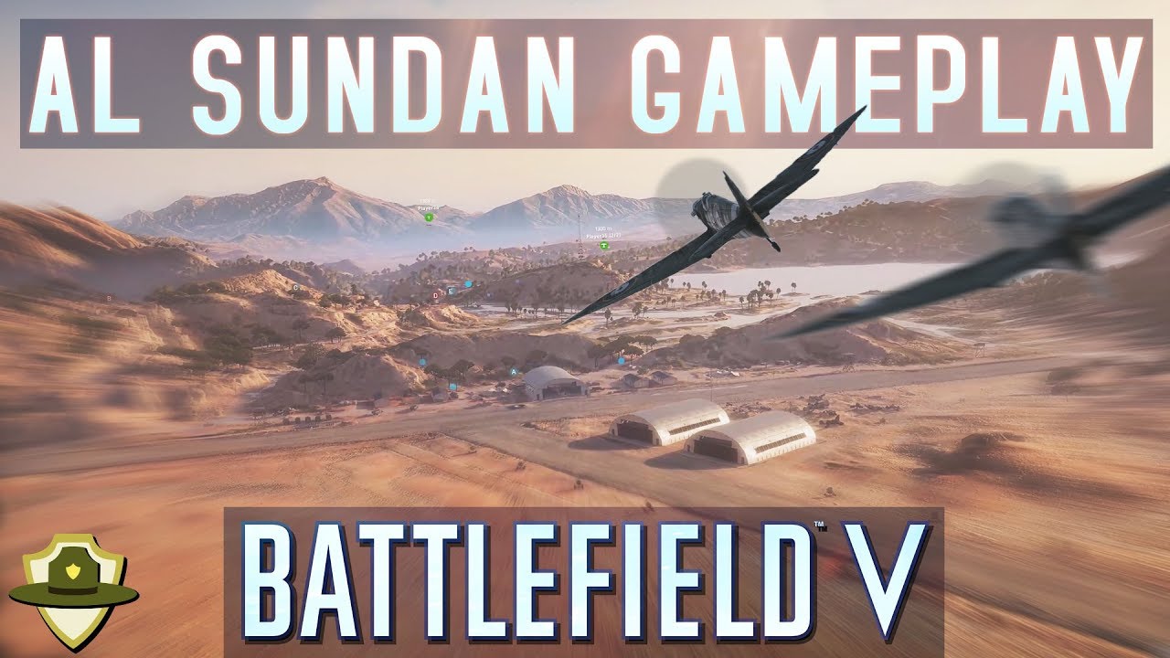 BATTLEFIELD 5: Spitfire gameplay on HUGE new map 