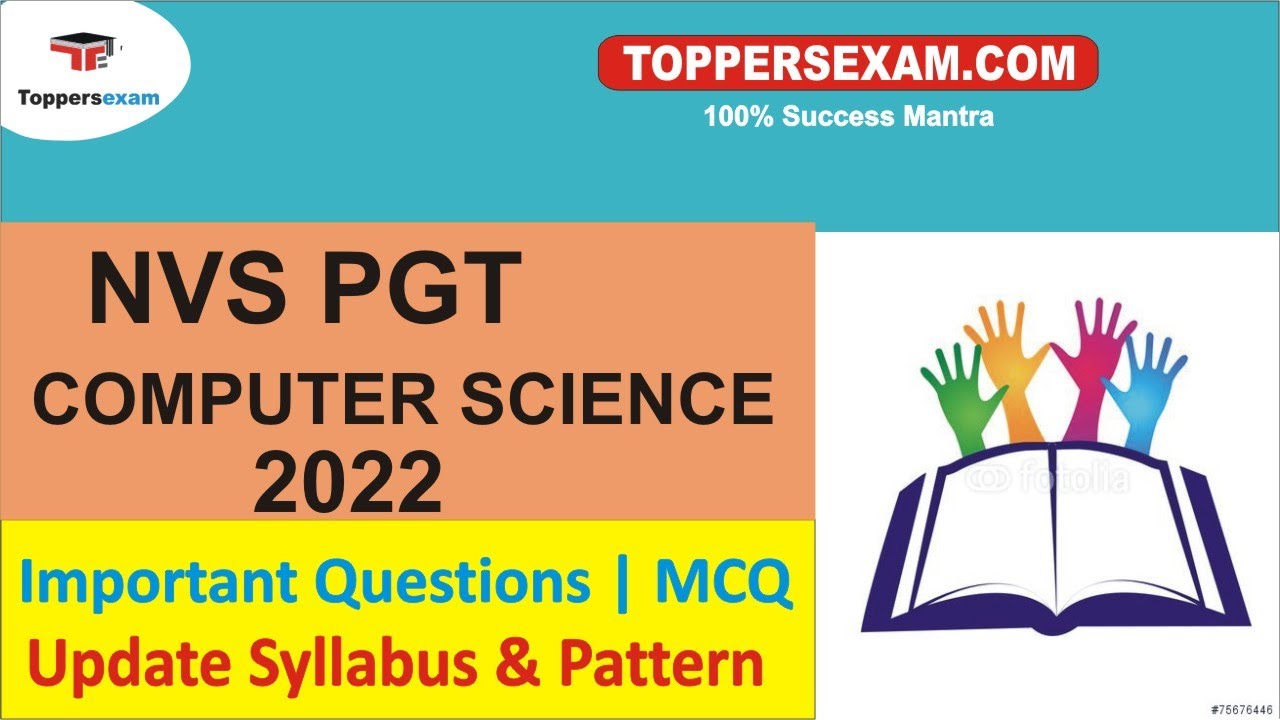 NVS PGT COMPUTER SCIENCE Important Questions 2022 | MCQ | Update Syllabus & Pattern |Study Material