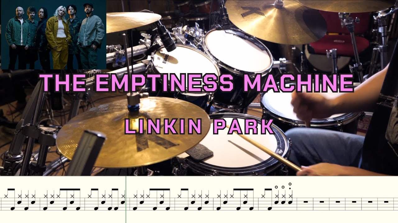 The Emptiness Machine -Linkin Park [Drum Cover] Note Weerachat